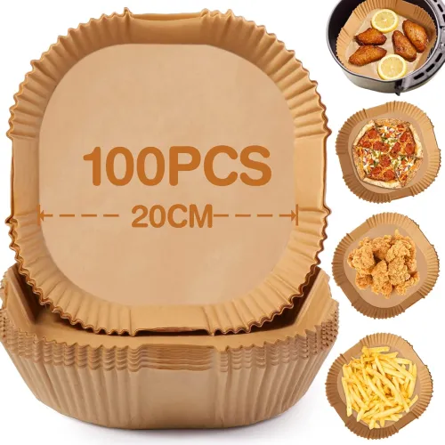 Image of Diboniur Paper Oven for Air Fryer 100 sheets