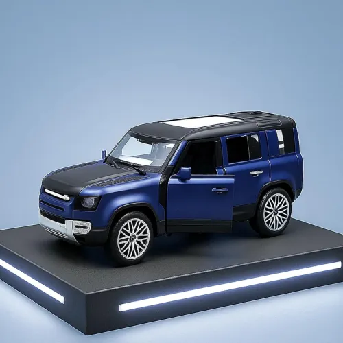 Image of Die-cast pull back Defender toy car