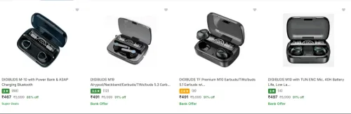 Image of Digibuds True Wireless Earbuds upto 91% Discount