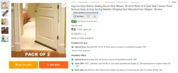 Digicom Door Seal Strip 39inch (Brown)