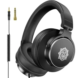 DIGIMORE Stereo DJ Headphones with 50mm Neo Drivers | Over-Ear and Lightweight | Noise Cancellation | 32Ω | 16Hz-20KHz Audio Freq | 90° Rotatable Earcups | for Monitoring, Mixing, DJ Events....
