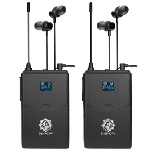 Image of DIGIMORE Wireless Microphone System (D-1510-2Rx)