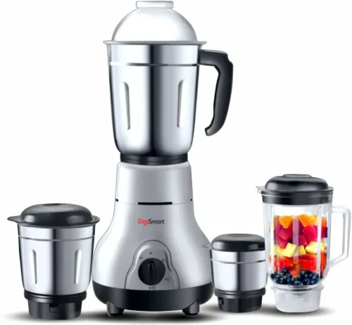 Image of DIGISMART 4 JARS 750 W Mixer Grinder  (KITCHEN MATE | 4 Jars | BLACK AND GRAY)