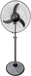 DIGISMART BULLET METALLIC GREY PEDESTAL Energy Saving 400 mm Pedestal Fan 