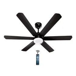 DIGISMART Autum 1200mm Ceiling Fan – 6 Blade BLDC Motor 28W, 5 Star Energy Saving, Dimmable LED Light, Remote Control, R