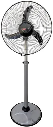 Image of DIGISMART High Speed Mark-2 Bullet Farata Fan 400 mm 3 Blade Pedestal Fan (Energy Saving | grey | Pack of 1)