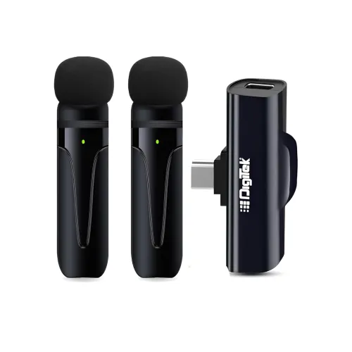 Image of Digitek (DWM 003 Wireless Microphone with Receiver Set