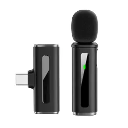 Digitek DWM-010 Wireless Microphone with Type-C, 2.4GHz Mic with Noise Reduction
