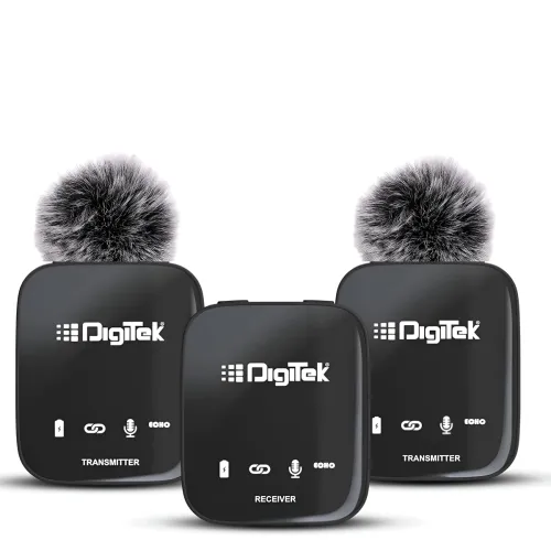 Image of Digitek DWM-101 Wireless Microphone System with ANC Noise Reduction