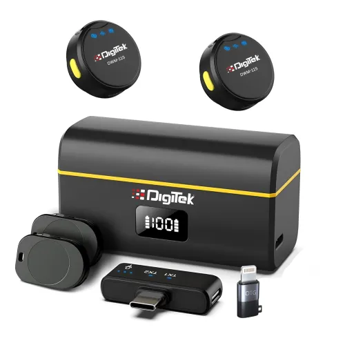 Image of Digitek DWM-115 2-in-1 Wireless Microphone