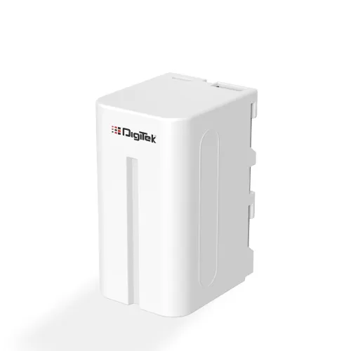 Image of Digitek NP-F750 C USB 6000mAh Lithium-Ion Rechargeable Battery, Type-C Charging