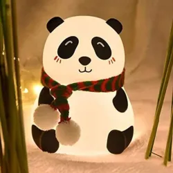 DIGITRENDS Panda Lamp, Cute Lamp, Night Lamp for Kids, Panda Light Lamp, Birthday Gifts Night Lamp (10 cm, panda)