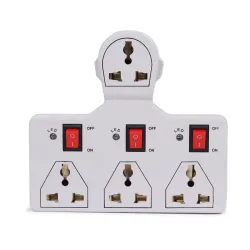 Digiway 4 Socket 3 Switch Extension Board