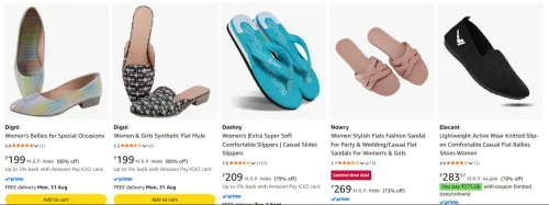 Image of Digni women's footwear up to 80% Discount 