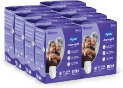 DIGNITY Overnight Pant Style Adult Diapers - M (80 Pieces)