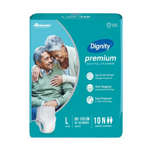 Image of Dignity Premium Pull Up Adult Diapers Pant 