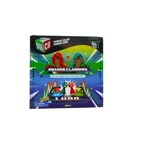 Image of Diicii Snakes & Ladders & Ludo Classic Dice Game