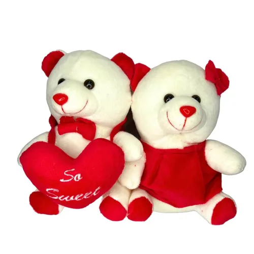 Image of DIKANG Little Cute Couple Teddy Bear for Valentine's Day Gift 
