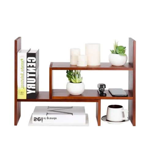 Image of Dime Store Adjustable Foldable Wooden Bookshelf
