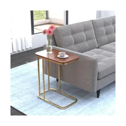 Dime Store Metal Side Table for Living Room