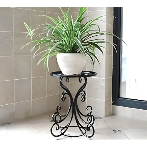 Image of Dime Store Mini Plant Stand Holder (Black)