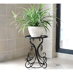 Dime Store Mini Plant Stand Holder (Black)