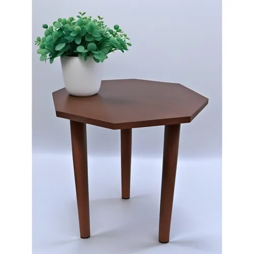 Image of Dime Store Beautiful Antique Wooden Fold-able Side Table