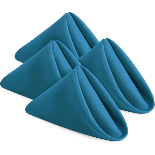 Image of Dining Table Napkins Polycotton Set of 6