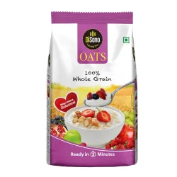 Disano Oats, 100% wholegrain, Pouch 1 kg