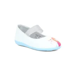Disney Girls Aqua Multicolor Belle Flats UK 10 (1110456)
