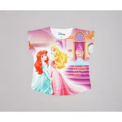 Disney Princess Girls Plain Regular fit Shirt
