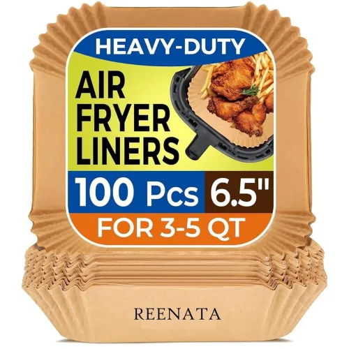 Image of Disposable Air Fryer Paper Liners (100Pcs)