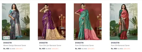 Image of Divastri Sarees Flat 90% Discount 