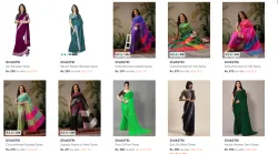 DIVASTRI Zari Banarasi Saree Starting From ₹250