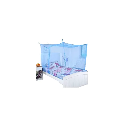 Image of Divayanshi Mosquito Net (Blue, Double Bed)