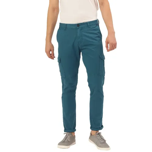 Image of Diverse Men Overdyed Cotton Cargo