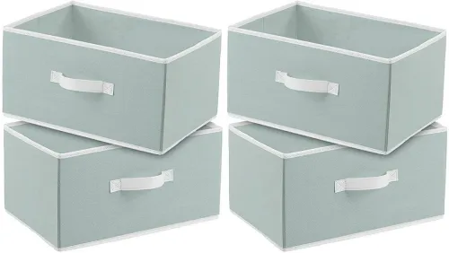 Image of DIVINE Cotton Rectangular Storage Organizer (Pack of 4)