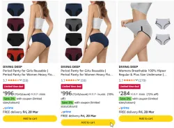 DIVING DEEP Women Panty Minimum 70% Discount