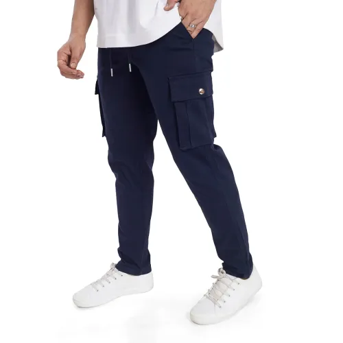 Image of DIVISIVE Men's Cotton Cargo || Cargo Pants for Men || Casual Relaxed Fit (Cargo - 101-120)