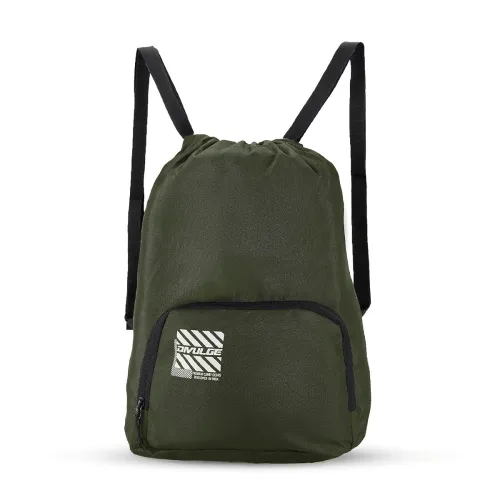 Image of DIVULGE Drawstring Polyester Multi Utility Drawstring Backpack 