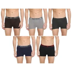 Dixcy Scott Men Cotton Trunks Pack Of 5