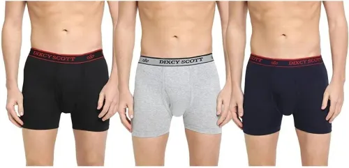Image of DIXCY SCOTT Pack of 3 Solid Men Trunk