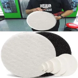 DIY Crafts 1 Pc, 3\inch Felts Wool Pad, Felt Wool Pad Only For Cerium Oxide Polishing Powder Windscreen Glass Polish Me