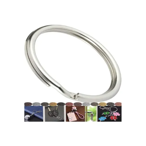 Image of DIY Crafts Pack of 70 Pcs, Key Rings, Pack - 1\' Key Rings - Heat Treated & Lead Free Spl (Pack of 70 Pcs, Key Rings)