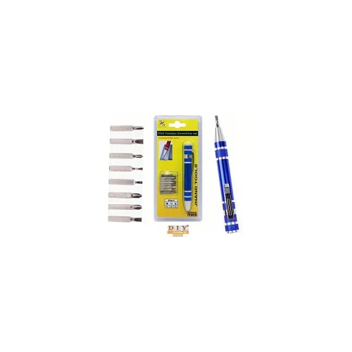 Image of Diy Crafts 9-in-1 Precision Screwdriver Set – Pen Style
