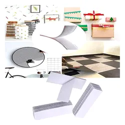 DIY Crafts Pack of 2 Sets, Hook & Loop, Hook & Loop Tape Strong Adhesive 36 Pack Poster Strips - Double Sided Sticky Bac