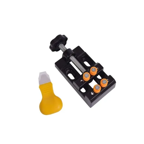 Image of DIY Crafts Mini Drill Press Vise Clamp for table or bench