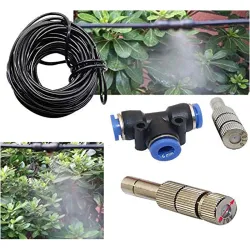 DIY Crafts Misting Nozzle Fogging Spray Sprinkler Cooling Sprayer Automatic