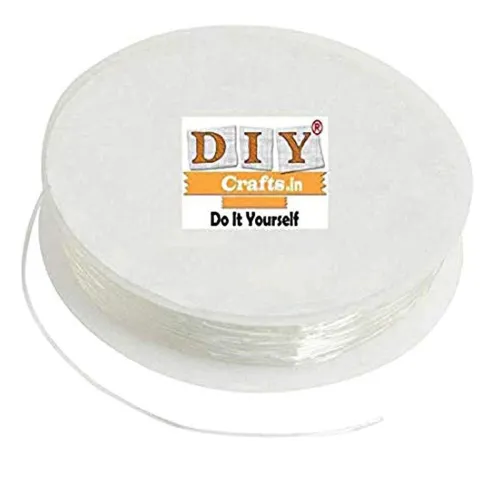 Image of DIY Crafts Pack Of 1 Roll, Stretchy Elastic Thread