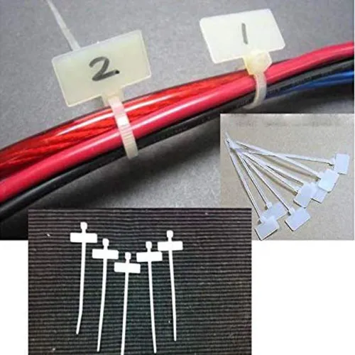 Image of DIY Crafts Po100Pcs Self Lock Nylon Cable Tie 